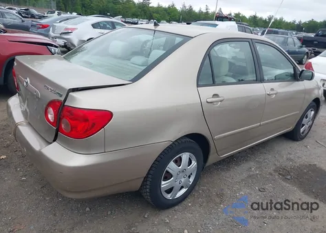 2008 Toyota Corolla Le из США, поврежденный, VIN 2T1BR32E38C922918